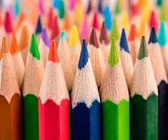 Custom colored pencils