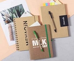 Personalized notebooks and notebooks