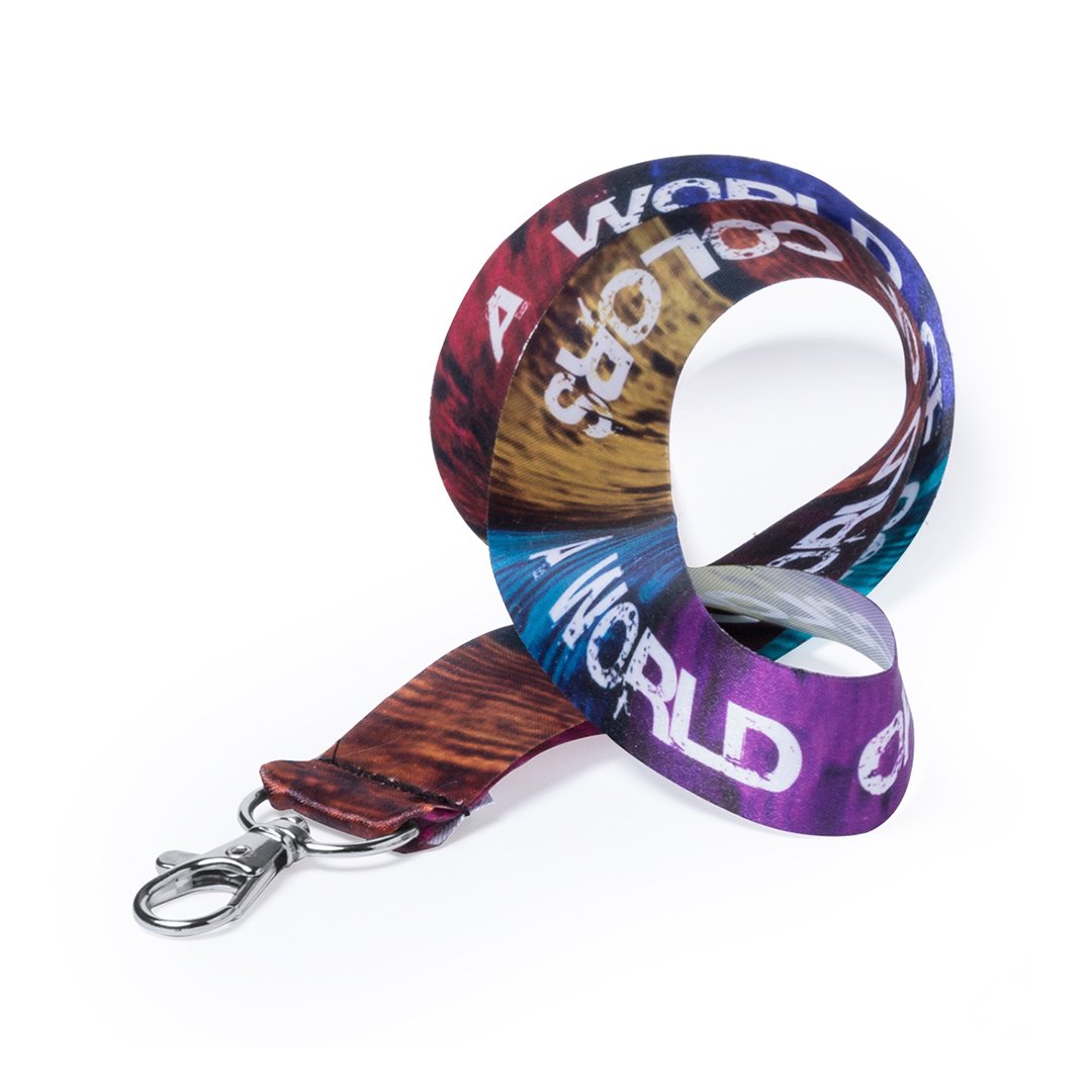 Custom advertising lanyards for events