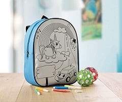 Advertising children's backpacks