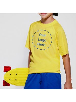Camisetas técnicas roly montecarlo niño de poliéster vista 1